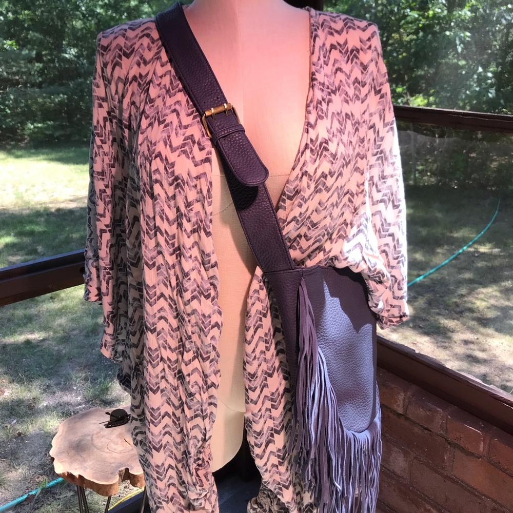 Fringe crossbody Purse